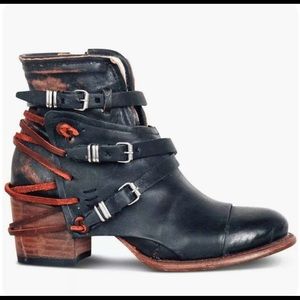 Freebird Crue Boots Black & Brown Leather